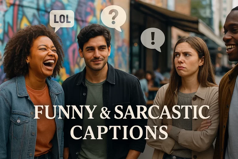 Funny and Sarcastic Attitude Captions