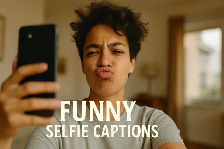 Funny Attitude Captions for Selfies