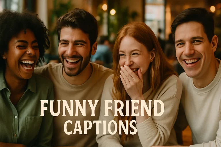 Funny Captions for Friends & Group Photos​