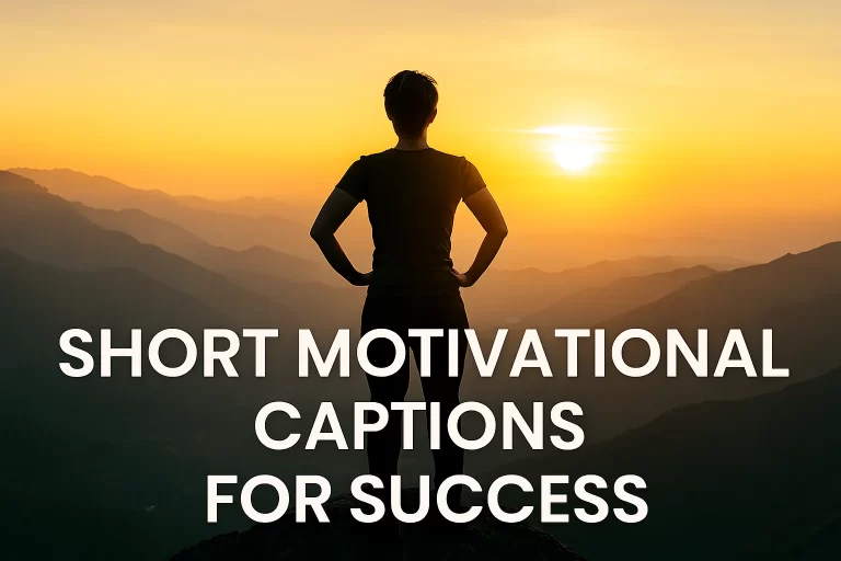 Short Motivational Captions