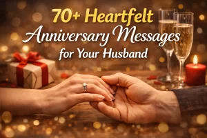 70+ heartfelt anniversary messages for your husband
