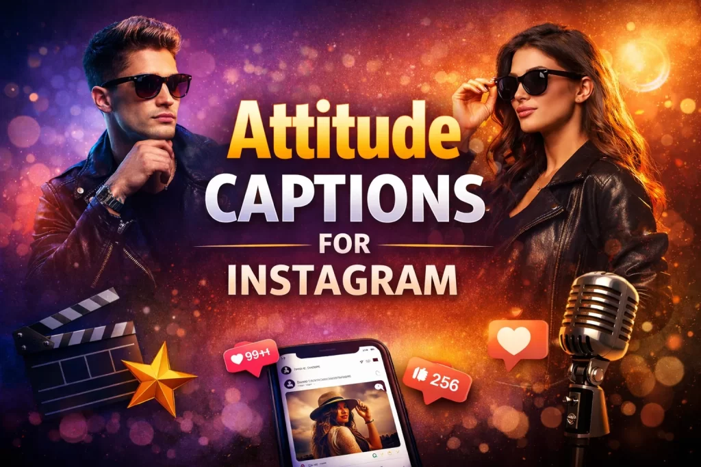Attitude Captions for Instagram: 70+ Cool, Short, & Best Captions for Your Posts