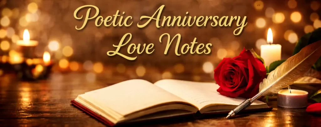 poetic anniversary love notes